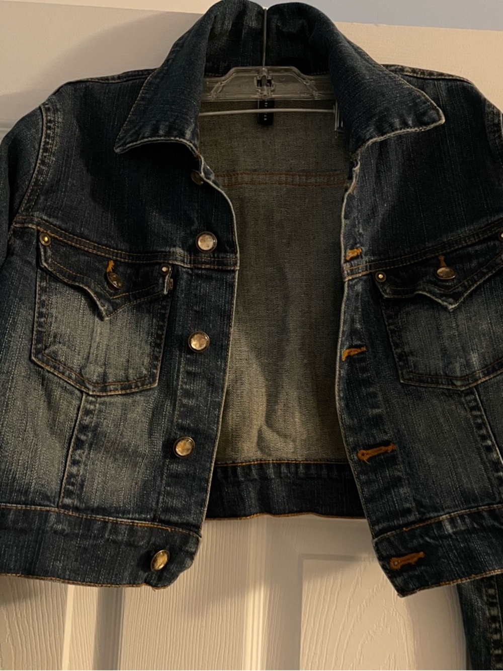 Dark Wash Denim Jacket - Classic Jean Jacket